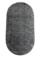 Пухнастий килим Fantasy shaggy 1.2х1.7 м. овал dark gray 12500/60