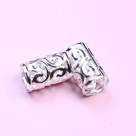 Пірсинг затискачі для кісок набір 10 шт металеві кліпси прикраси для афрокос аксесуари для зачісок дред