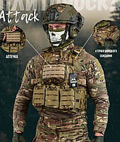 Плитоноска Attack варан 4 точки быстрого сброса