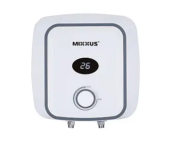 Водонагрівач Mixxus EWH-0515 Small Over над мийкою 15 л, мідний тен 1,5 kW