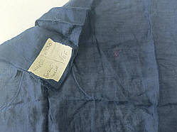 №28 Відріз антикварний. Батист. Відтінок – синій.  #130, 44*50 см