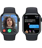 Смарт-годинник Smart Watch Series 9 Amoled 45 мм Чорний + блок 5W для заряджання, фото 4