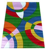 Килим в дитячу кімнату MULTI COLOR 1х2 м. GREEN 4332A