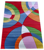 Килим в дитячу кімнату MULTI COLOR 1х2 м. RED 4332A