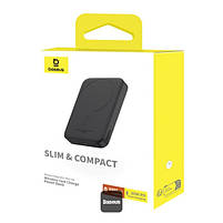 Павербанк з бездротовою зарядкою Baseus Magnetic 20W 6000mAh для iPhone 12/13/14/15 Black, фото 11
