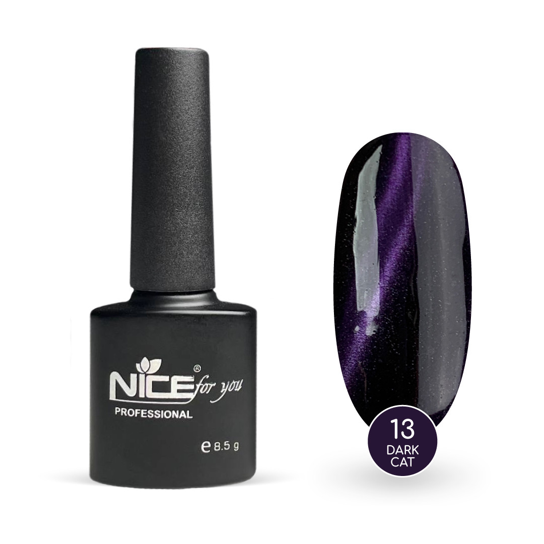 Гель-лак Nice for you Dark Cat №13 8.5 г