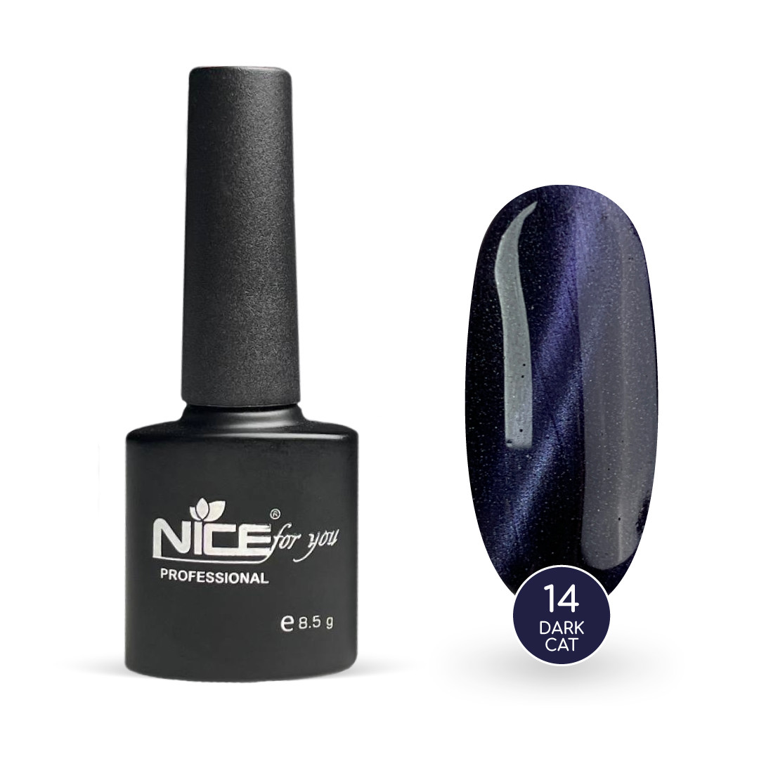 Гель-лак Nice for you Dark Cat №14 8.5 г