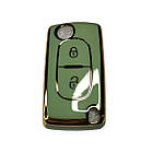 Чохол для ключа CITROEN із золотим обідком, фото 2