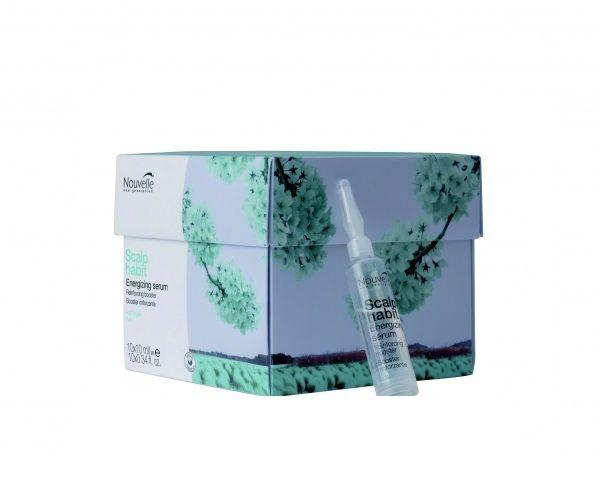 Сироватка Nouvelle Scalp Habit Energizing Serum зміцнююча для ламкого волосся в ампулах 10*10 мл