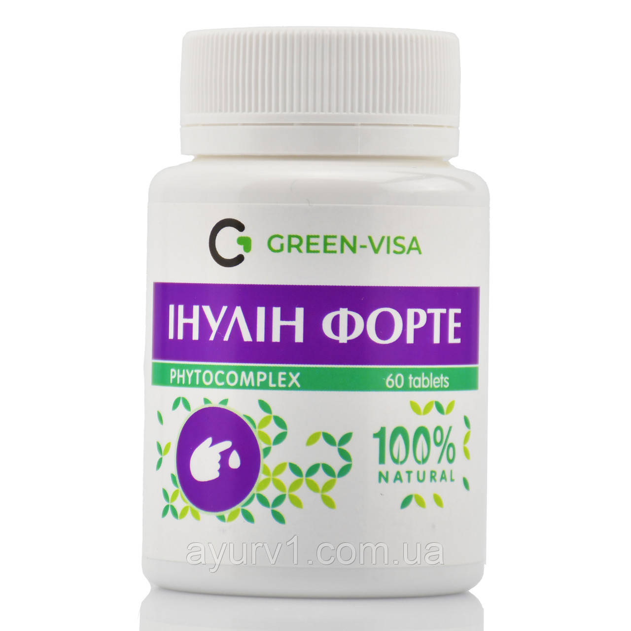 Інулін Форте Green-visa 60таб для обміну речовин