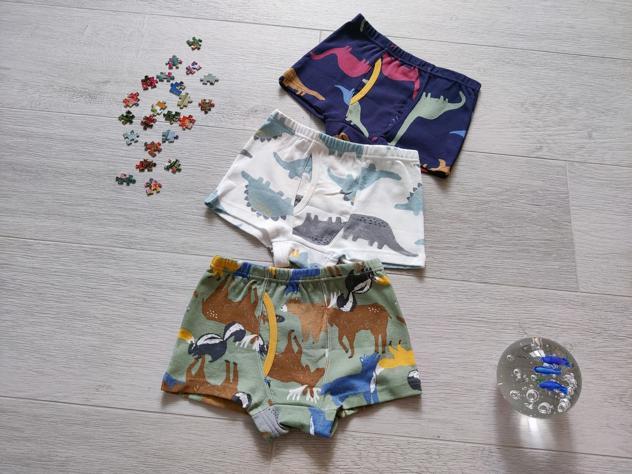 Труси боксери для хлопчика набір 3 пари від 2 до 10 років, арт. ТМ027