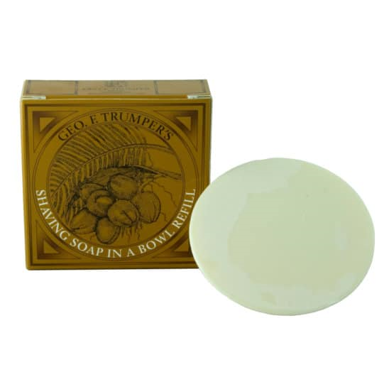 Мило для гоління Geo F Trumper Coconut Oil Hard Shaving Soap 80 г