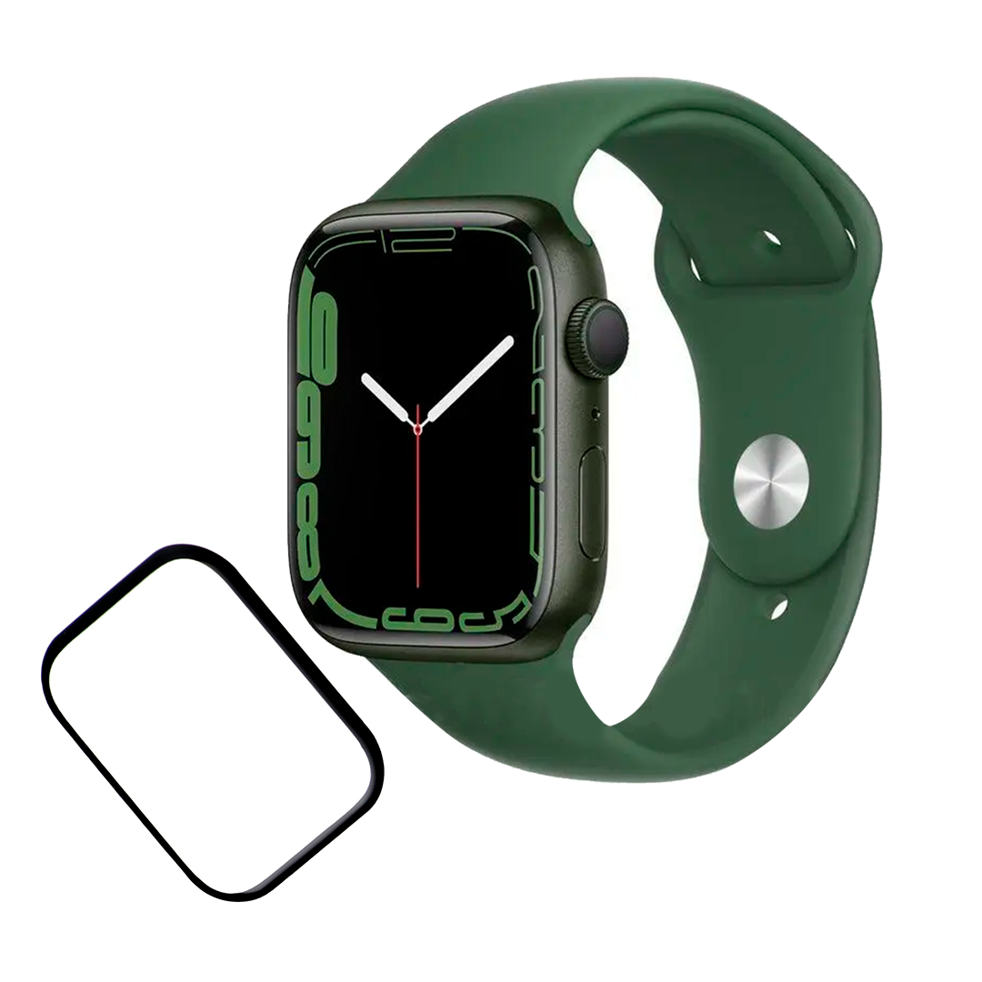 Смарт-годинник Smart Watch Series 9 Amoled 41 мм Зелений + захисна плівка на екран