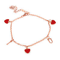 Браслет позолочене срібло, Розмір 17,5 см x 0,1 см, Вага: 3.4 г