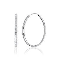 Срібні сережки