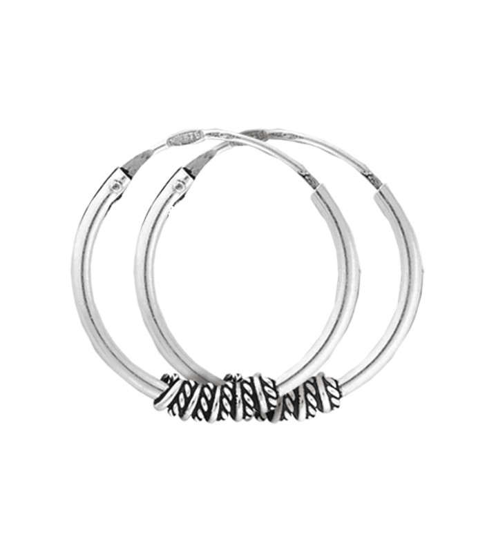 Срібні сережки