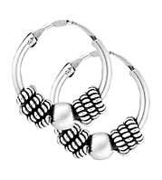 Срібні сережки