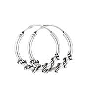 Срібні сережки