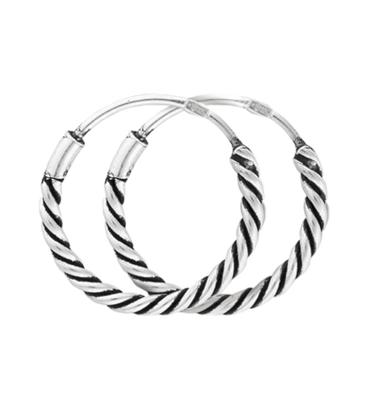 Срібні сережки