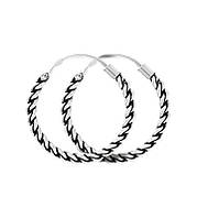 Срібні сережки