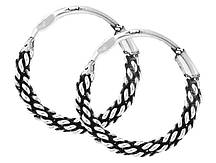 Срібні сережки