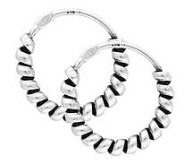 Срібні сережки