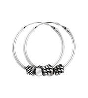 Срібні сережки