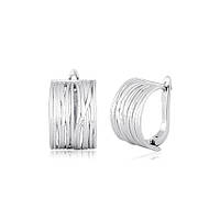 Срібні сережки