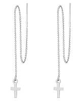 Срібні сережки