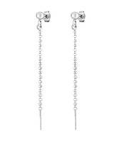 Срібні сережки пусети без вставок