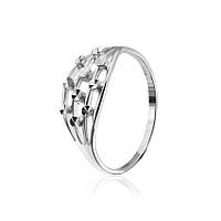 Срібна каблучка, Розмір 15,5, Вага: 1.1 г