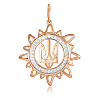 Срібний підвіс зі вставкою фіаніт