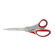 Ножиці Axent Duoton 6302-06-A, 20 см, з прогумованими ручками, сіро-червоні