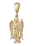 Срібний підвіс в позолоті "Янгол охоронець"