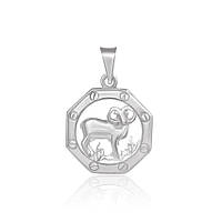 Срібний підвіс "Овен"