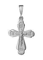 Срібний підвіс "Хрест"