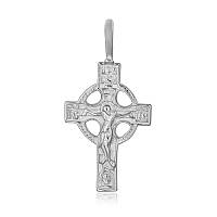 Срібний підвіс "Хрест"