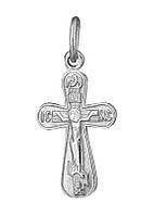 Срібний підвіс "Хрест"