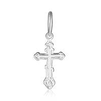 Срібний підвіс "Хрест"