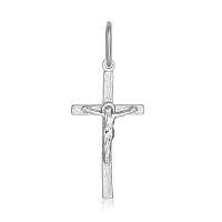 Срібний підвіс "Хрест"