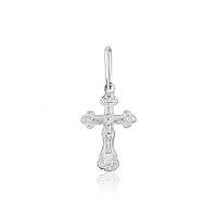 Срібний підвіс "Хрестик"