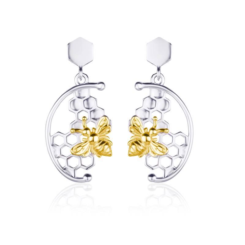 Срібні сережки