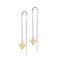 Срібні сережки