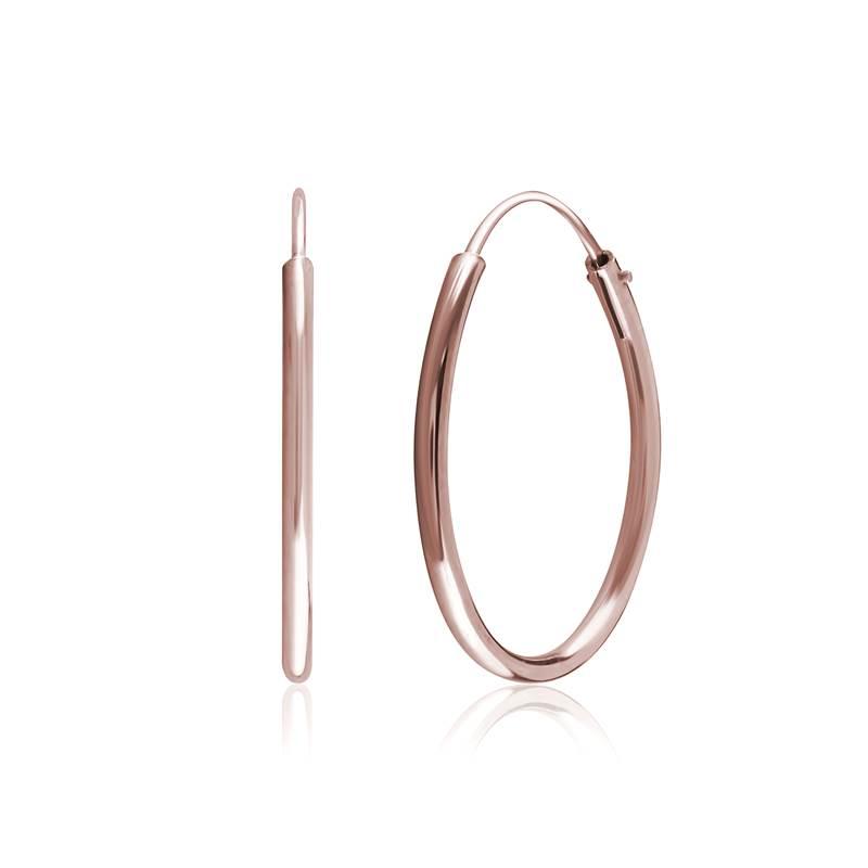 Срібні сережки в позолоті