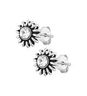 Срібні сережки без покриття