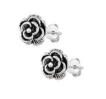 Срібні сережки