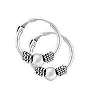 Срібні сережки