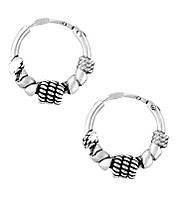 Срібні сережки