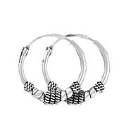 Срібні сережки