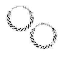 Срібні сережки